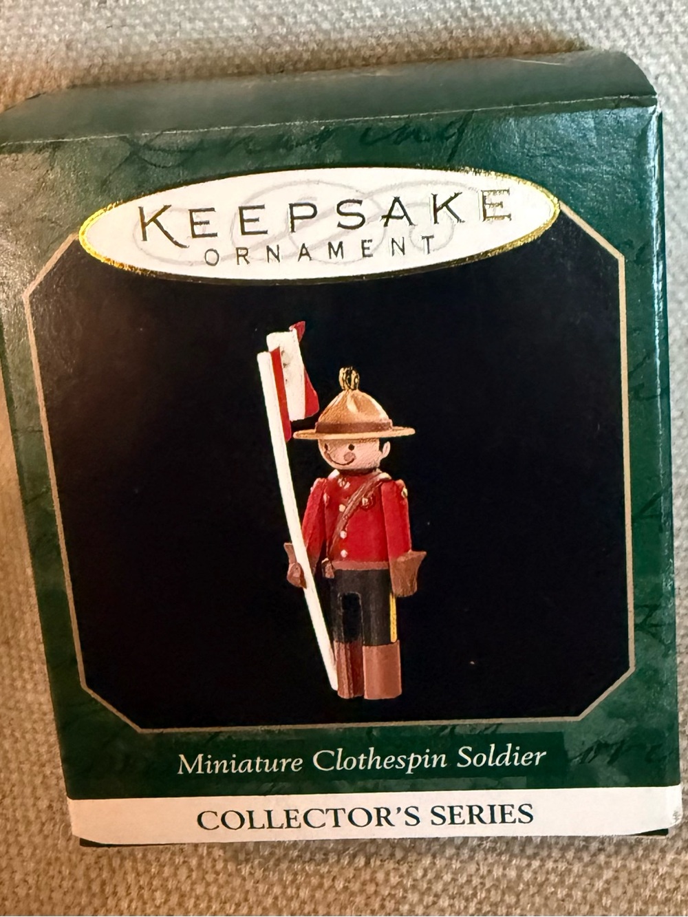 MINIATURE Hallmark Clothespin Soldiers Ornaments - Picture 4 of 10